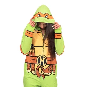 Teenage Mutant Ninja Turtles TMNT Unisex Halloween Disfraz Juegos con disfraces Sudadera con capucha - Imagen 1 de 9