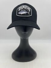 Grundens Black Trucker Hat Cap SnapBack Mesh Back One Size