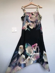 Coast floral occasion midi dress | Size UK 14 - Picture 1 of 10