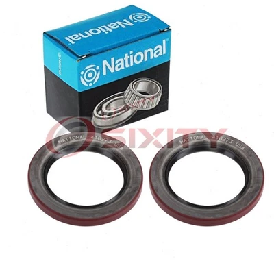 Sellos interiores delanteros National de 2 piezas para Chevrolet K20 Driveline RG 1975-1977 Foto 1 de 4