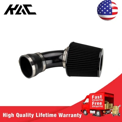 3" Cold Air Intake Kit + Black Filter Front Fit For 01-05 BMW 325i 330Ci 325Ci - Image 1 of 4
