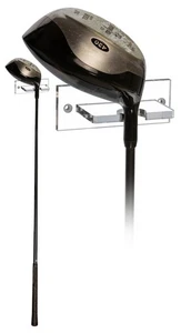 Deluxe durchsichtige vertikale Acryl-Wandhalterung für Golfschläger (A052-A) - Bild 1 von 9