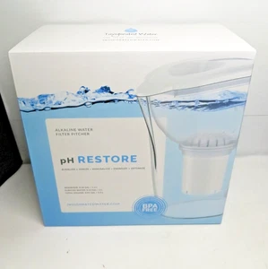 NEW! pH Restore Alkaline Water Pitcher Lasting Filter Pitcher 3.5L White * - Picture 1 of 5