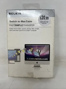 Belkin Switch-to-Mac Cable Transfer Apple From PC - Bild 1 von 2
