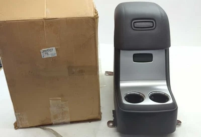 New OEM GM Rear Floor Console Armrest 2007-2012 Traverse Acadia Enclave Black - Image 1 of 4
