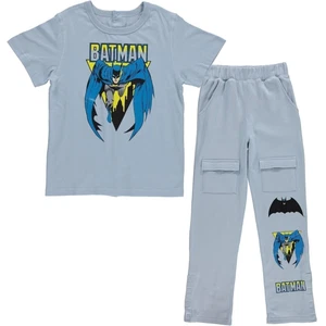 BATMAN Boys Adaptive T-Shirt & Cargo Sweatpants Set, Super Heros Clothing... - Picture 1 of 8