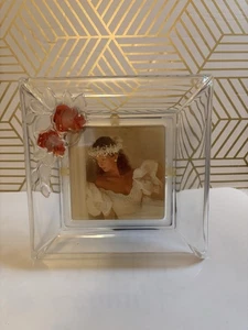 Quadro MIKASA Waterford Rose in rilievo matrimonio anniversario amore 4x4  - Foto 1 di 4