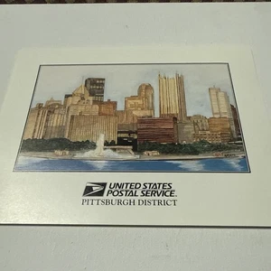Pittsburgh District offizielle Souvenir Karussell Station Briefmarke - Bild 1 von 4