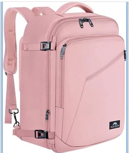 Pink Travel Backpack for Women Large Backpack Airline Approved X-Large 45L - Picture 1 of 6