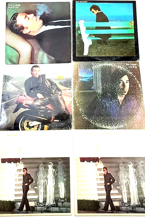 Boz Scaggs Lot of 6 Records VINYL VG + Album - Image 1 of 4