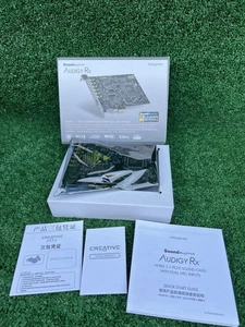 Creative 70SB155000001 Sound Blaster Audigy Rx PCIe 7.1 Sound Card Dual Mics In - Picture 1 of 13