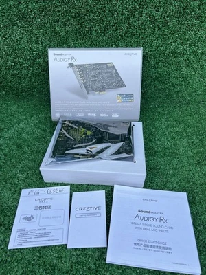 Creative 70SB155000001 Sound Blaster Audigy Rx PCIe 7.1 Sound Card Dual Mics In - Image 1 of 4
