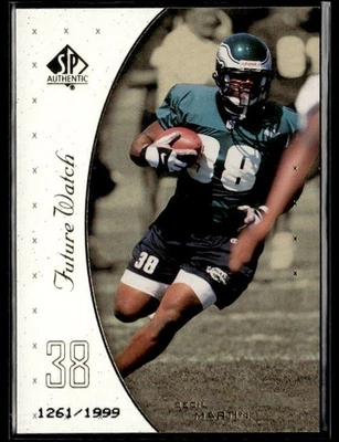 L34,138 - 1999 SP Authentic #137 Cecil Martin RC /1999 - Image 1 of 2