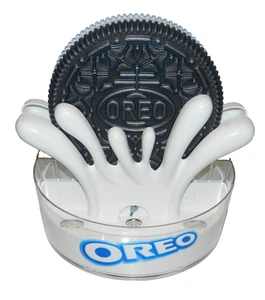 Pantalla para salpicaduras de leche Oreo Cookie 3D Nabisco 2 caras - Imagen 1 de 14