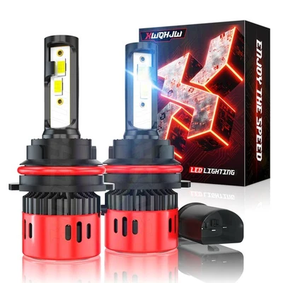 For Ford Ranger 1990-2011 LED Headlight Kit 9007 HB5 6000K White Hi/Lo CSP Bulbs - Image 1 of 4