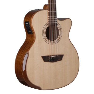 Washburn WCG15SCE12-O Comfort Deluxe Series 12-String A/E GA Guitar - Open Box - Image 1 of 4