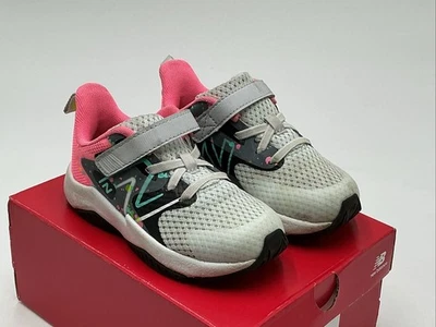 New Balance Rave Run V2 ITRAVKP2 Tenis Niño Pequeño 8.5 Gris Zapatos para Correr Ebay639 Foto 1 de 4