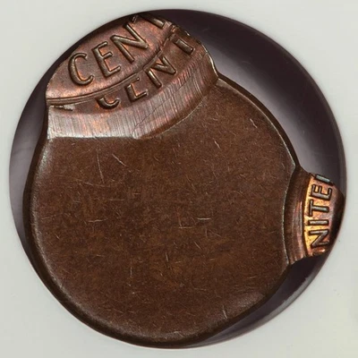 NGC MS65 Triple Struck All Off Center Lincoln Cent Error Fantastic Eye Appeal - Image 1 of 4