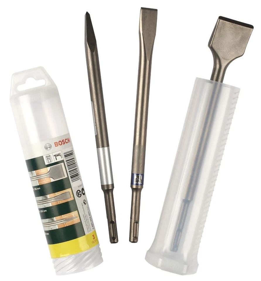 Bosch Meißel-Set SDS plus, 3-teilig - Bild 1 von 1
