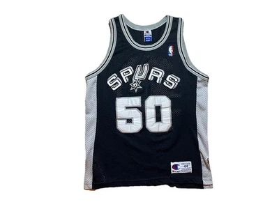 VTG San Antonio Spurs David Robinson Stitched Champion Jersey Mens Size 44 90s - Image 1 of 4