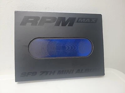 SF9 7th Mini Album RPM MAX Blck Ver. CD +  Photobook + Poster - Image 1 of 4
