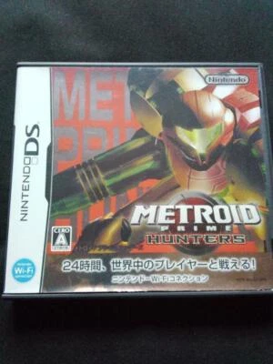Used Nintendo 2006 Metroid Prime Hunters Nintendo DS Shooter Japanese Retro Game - Image 1 of 4