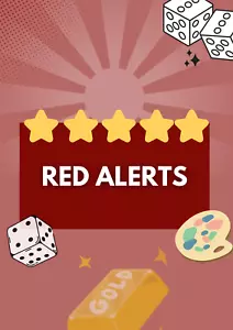 Red alert - 5 star card - Set 16 Monopoly - Picture 1 of 1