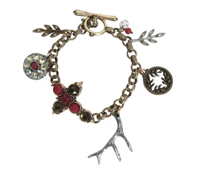 LUCKY BRAND two tone Charm bracelet - Image 1 of 4