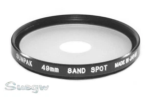 49mm Sunpak Vignette Spot (Sand Spot, Sand Screen) Lens Filter - Picture 1 of 3