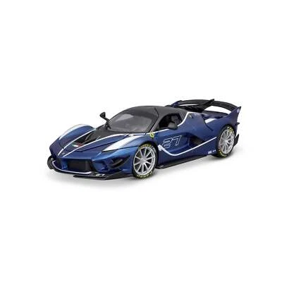 18-16012 Bburago Ferrari Race & Play - Ferrari FXX K #27, blu - 1:18 - Immagine 1 di 4