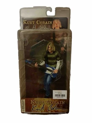 Figura de acción KURT COBAIN Smells Like Teen Spirit video NIRVANA 7” 2006 NECA NUEVA Foto 1 de 2