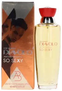 Diavolo So Sexy Por Antonio Banderas Para Mujeres EDT Perfume Spray 3.4 Shopworn Nuevo - Imagen 1 de 1