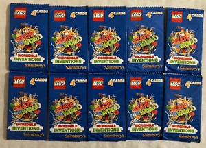 Lego Incredible Inventions Create The World - 10 packs unopened