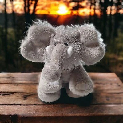 Webkinz Ganz Elephant Plush Animal HM007 Gray Zoo Animal NO CODE Toy Child - Image 1 of 4