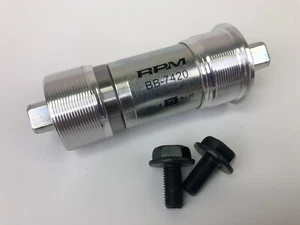 RPM CARTRIDGE BOTTOM BRACKET 73x113 mm BB-7420 1.37 x 24T W/BOLTS SEALED BB NEW - Picture 1 of 3