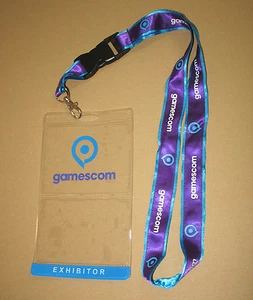 Gamescom AUSSTELLER Kartenetui 2014 mit Schlüsselband sehr selten von Gamescom 2014 - Bild 1 von 1