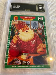 JEFF BEZOS SANTA CLAUS 2021 LEAF PRO SET # 1989-06 GRADED 10 L@@@K - Picture 1 of 2