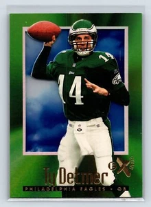 Ty Detmer 1997 SkyBox E-X2000 #22 Philadelphia Eagles 3-1 - Picture 1 of 2