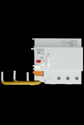 MERLIN 125 AMP 1000mA TRIPLE POLE TIME DELAYED ADD-ON BLOCK 18559 VIGI C120 - Image 1 of 4