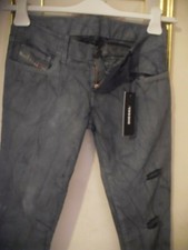 Jeans donna DIESEL W29 L32 in cotone 'mai usati'.
