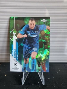 Artem Dzyuba Topps Chrome Green Cracked Ice /75 - Picture 1 of 2