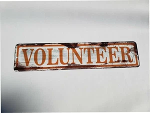 VOLUNTEER street sign, decor, southern, TENESSEE, BARN ART, PORCH, DECOR, VOLS - Picture 1 of 1