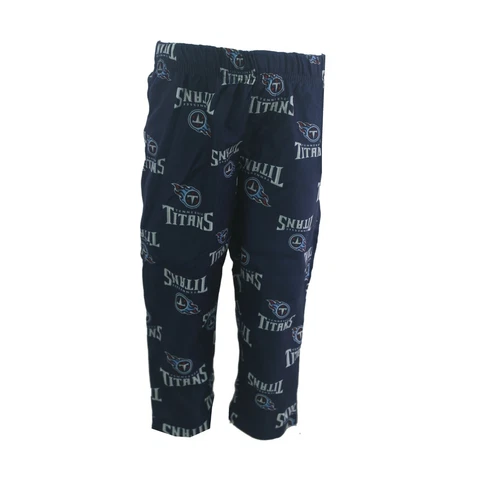 Tennessee Titans Official NFL Infant Toddler Print All Over Pajama Pants New Cover