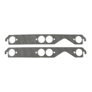 Mr Gasket 5902 Header Gaskets Small Block Chevy - 1.63" Round Port Pair - Picture 1 of 6
