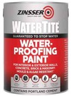 Zinsser Watertite Waterproofing Paint Mould Mildew Masonry Concrete - 5 Litre
