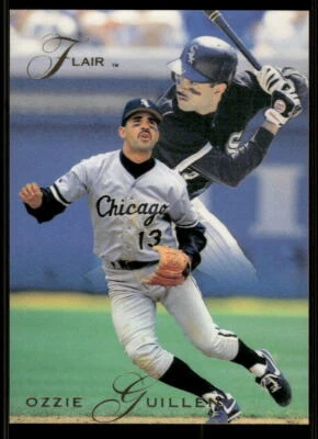 1993 Flair #184 Ozzie Guillen - Image 1 of 2