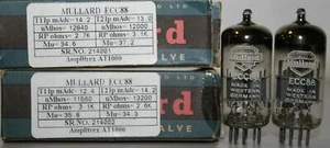 Very Rare 1MP ECC88 MULLARD Made in Germany Amplitrex Tested #214001 214002 - Picture 1 of 10