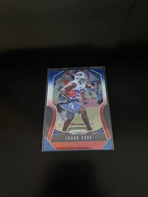 Frank Gore 2019 Panini Prizm RWB Prizm Football Card Bills 8 PWE - Image 1 of 2