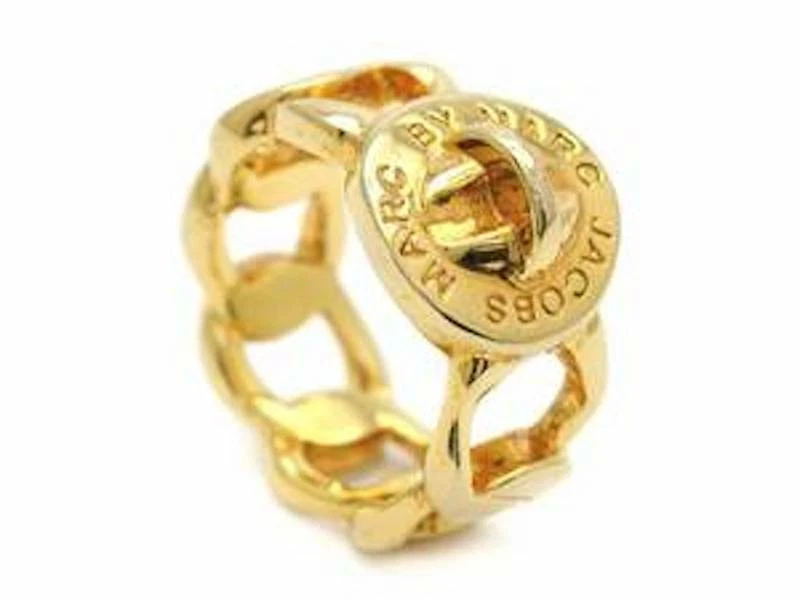 Anillo Turnlock Katie Dorado Marc By Marc Jacobs - Talla - Mediano/Grande Foto 1 de 1