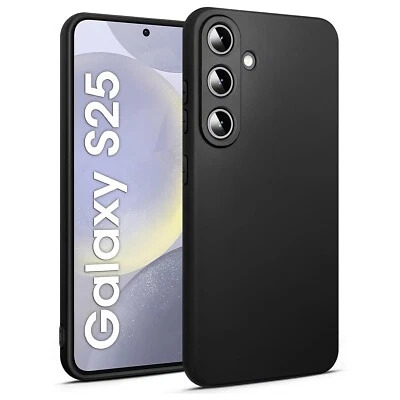 WERONDO Premium Schutz Hülle Bumper Cover Samsung Galaxy S25 Liquid Silikon TPU Slim Fit